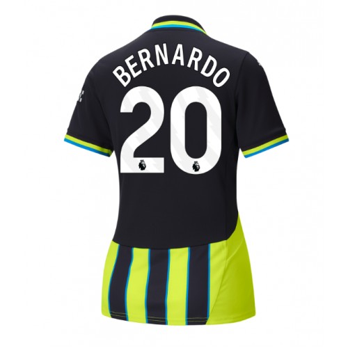 Fotbalové Dres Manchester City Bernardo Silva #20 Dámské Venkovní 2024-25 Krátký Rukáv